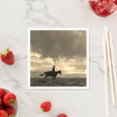 カウボーイ・ウェスタン・ペーパーナプキン スタンダードカクテルナプキン (インサイチュ)