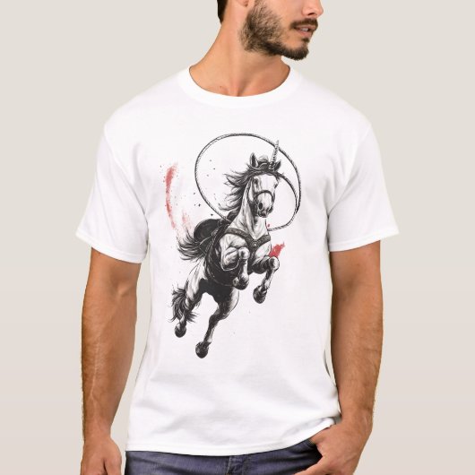 カウボーイ・ウェスタン・ユニコーン(1) Tシャツ (正面)