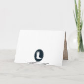 カウボーイ&ウエスタンクリスマスホリデーフォトカード シーズンカード (裏面)