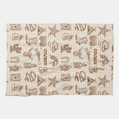 カウボーイ ウエスタン キッチンタオル (横)