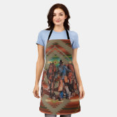 カウボーイ エプロン (着用した状態)