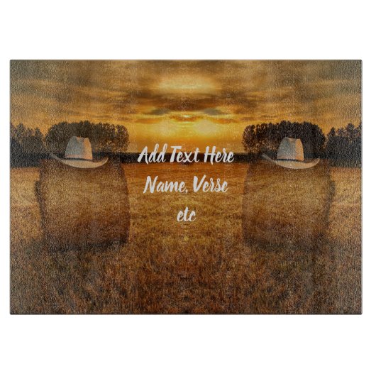 カウボーイ カッティングボード (正面)