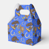 カウボーイ カントリー ウエスタン 飾りボックス フェイバーボックス (裏面サイド)