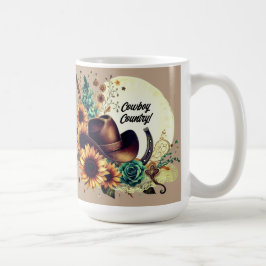 カウボーイ カントリー ラスティック ウェスタンマグ コーヒーマグカップ