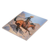 カウボーイ(キャンバスの油) タイル (側面)