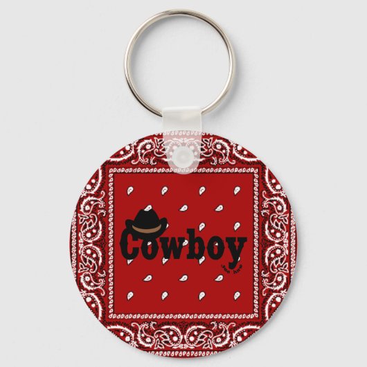 カウボーイ キーホルダー (正面)