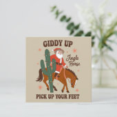 カウボーイ ギディ アップ ジングル ホース ピック アップ ユア フィート シーズンカード (スタンド正面)