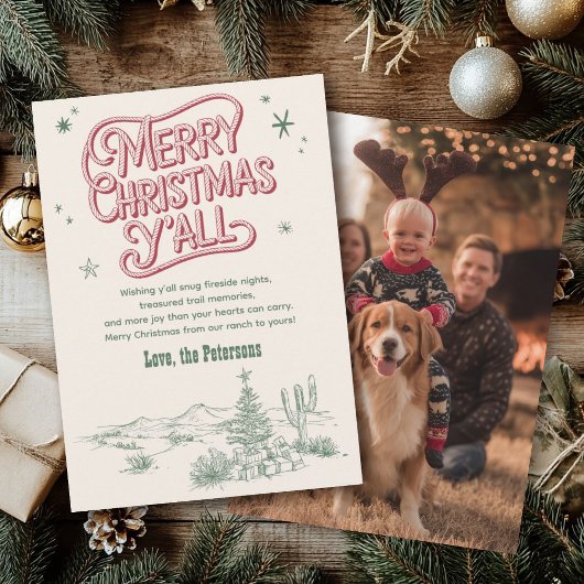 カウボーイ クリスマス ウエスタン メリークリスマス 写真