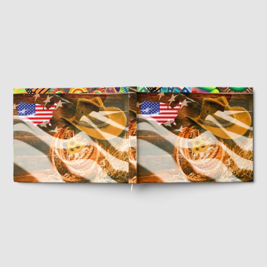 カウボーイ ゲストブック (全面)