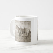 カウボーイ コーヒーマグカップ (正面左)