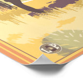 カウボーイ（サイドビュー）アリゾナ ポスター (角)