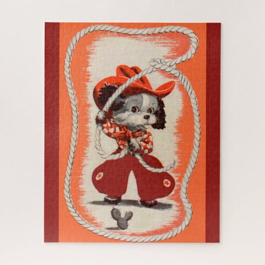 カウボーイ ジグソーパズル (縦)