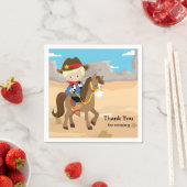 カウボーイ スタンダードカクテルナプキン (インサイチュ)