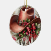 カウボーイ セラミックオーナメント (右)