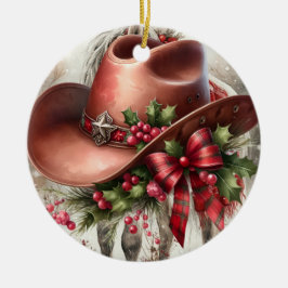 カウボーイ セラミックオーナメント