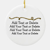 カウボーイ セラミックオーナメント (裏面)