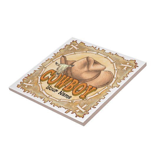 カウボーイ タイル (側面)