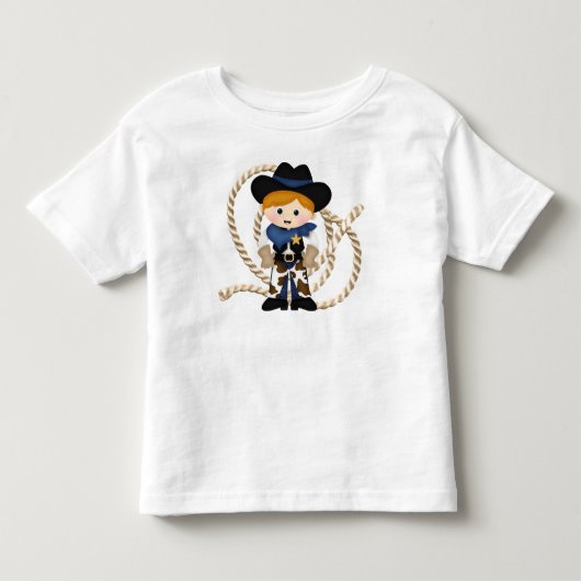 カウボーイ トドラーTシャツ (正面)