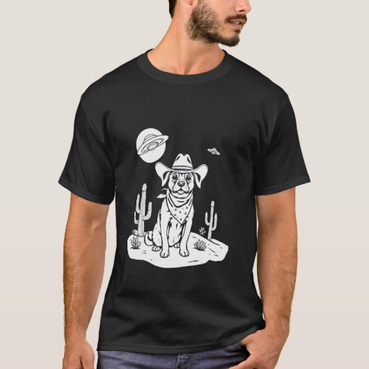カウボーイ ドッグ Tシャツ (正面)