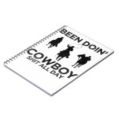 カウボーイ ノートブック (左側)