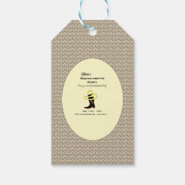 カウボーイ ハット シューズ パターン ブライズ パーティー ギフトタグ