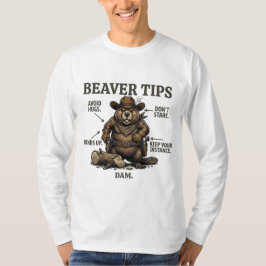 カウボーイ ビーバー おもしろ 野生西部 ヴィンテージ Tシャツ