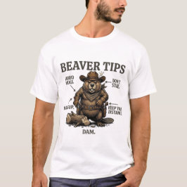 カウボーイ ビーバー おもしろ 野生西部 ヴィンテージ Tシャツ