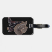 カウボーイ・ブーツおよび帽子 ラゲッジタグ (裏面横)