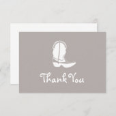 カウボーイ・ブーツは感謝していしていますメッセージカード(砂) ノートカード (正面/裏面)