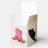 カウボーイ・ブーツ西パーソナライズされたの好重箱 フェイバーボックス (オープン)