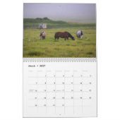 カウボーイ・ブーツ カレンダー (3月 2027)