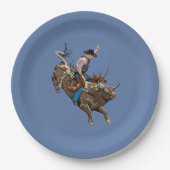 カウボーイ ペーパープレート (正面)