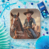 カウボーイ ペーパープレート (パーティー)