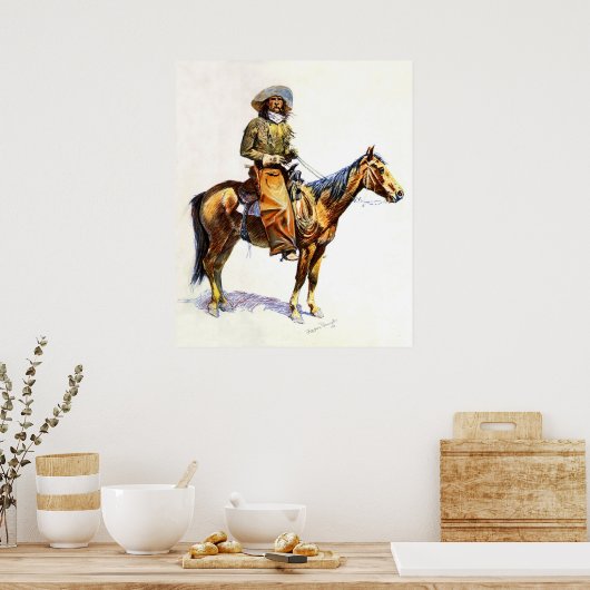 カウボーイ ポスター (キッチン)