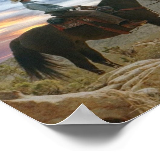 カウボーイ ポスター (角)