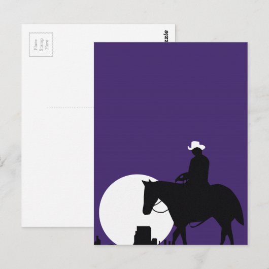 カウボーイ ポストカード (正面/裏面)