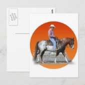 カウボーイ ポストカード (正面/裏面)