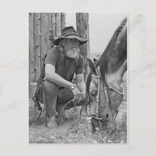 カウボーイ ポストカード (正面)