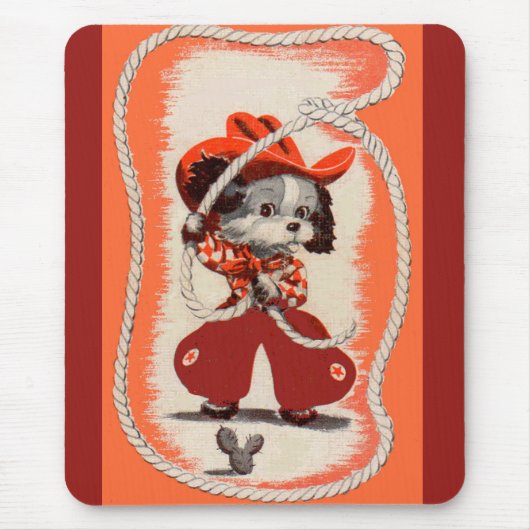 カウボーイ マウスパッド (正面)