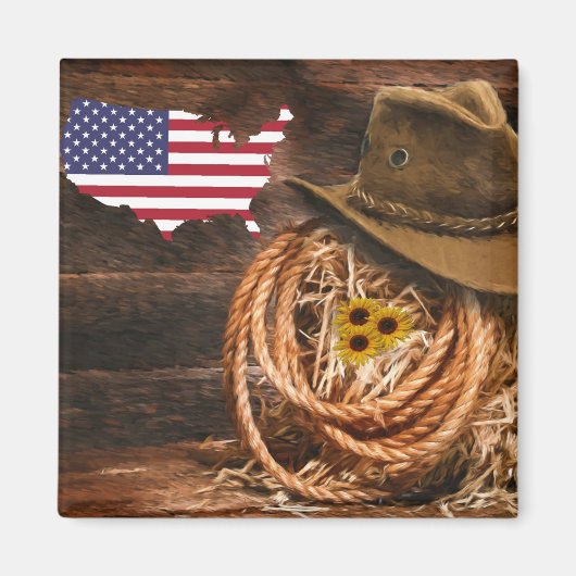 カウボーイ マグネット (正面)