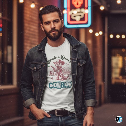 カウボーイ マン おしゃれ テキスト - 快適でトレンディ Tシャツ