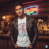 カウボーイ マン おしゃれ テキスト - 快適でトレンディ Tシャツ