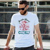 カウボーイ マン おしゃれ テキスト - 快適でトレンディ Tシャツ