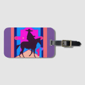 カウボーイ ラゲッジタグ (正面横)