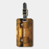 カウボーイ ラゲッジタグ (正面縦)