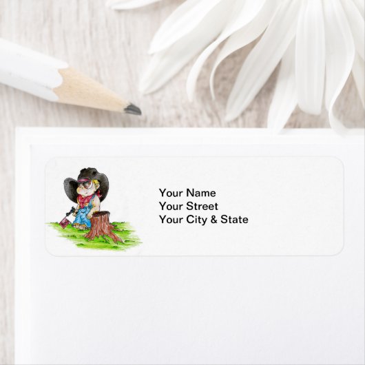 カウボーイ ラベル (インサイチュ)