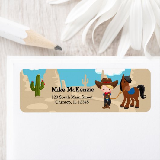 カウボーイ ラベル (インサイチュ)