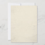 カウボーイ・ロデオ1歳の誕生日どのように西は1だった 招待状 (裏面)