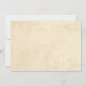 カウボーイ・ロデオ1歳の誕生日どのように西は1だった 招待状 (裏面)