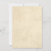 カウボーイ・ロデオ1歳の誕生日どのように西は1だった 招待状 (裏面)